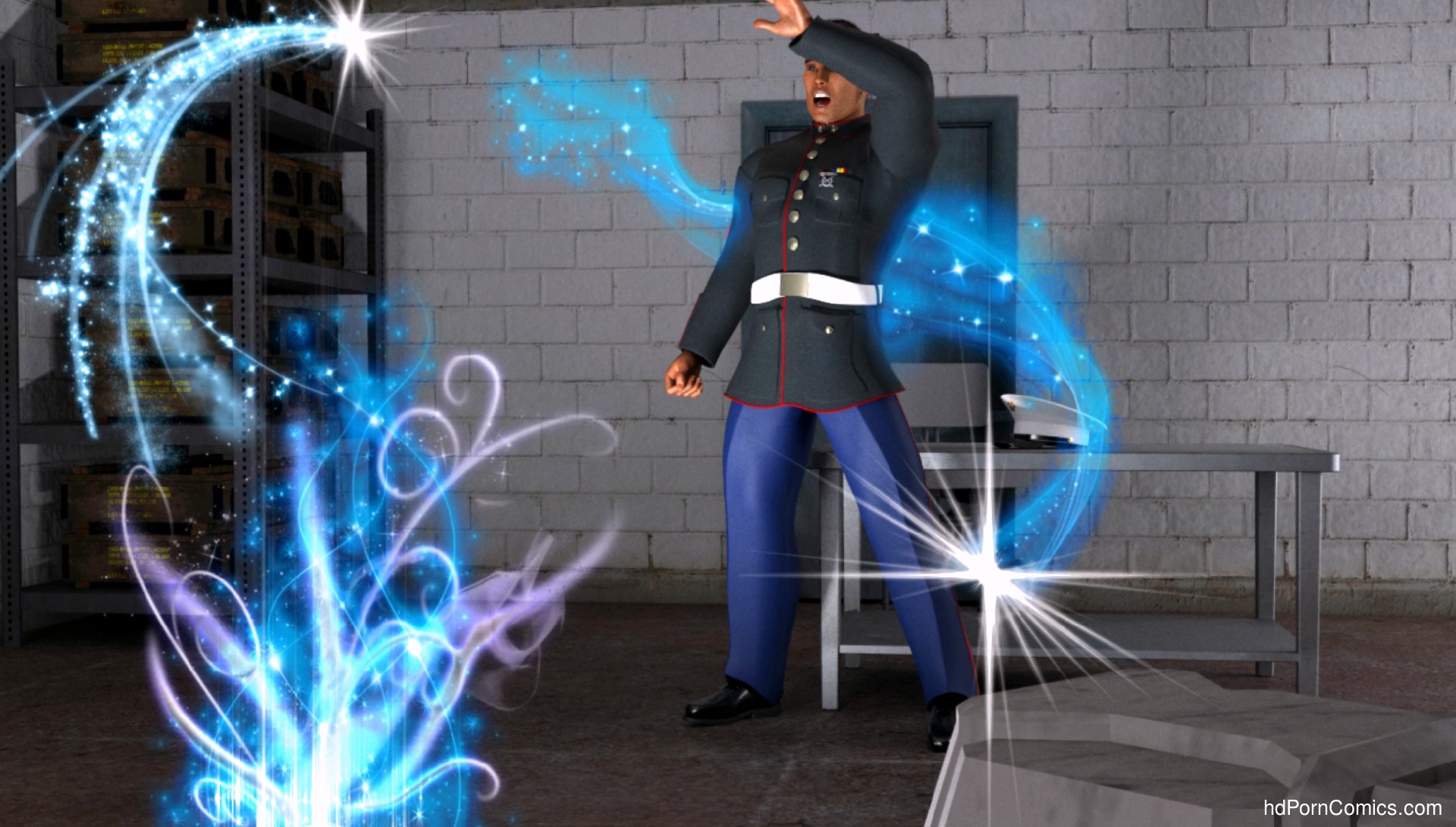 Nova- Two Sorceress Fuck with Military8 free sex comic